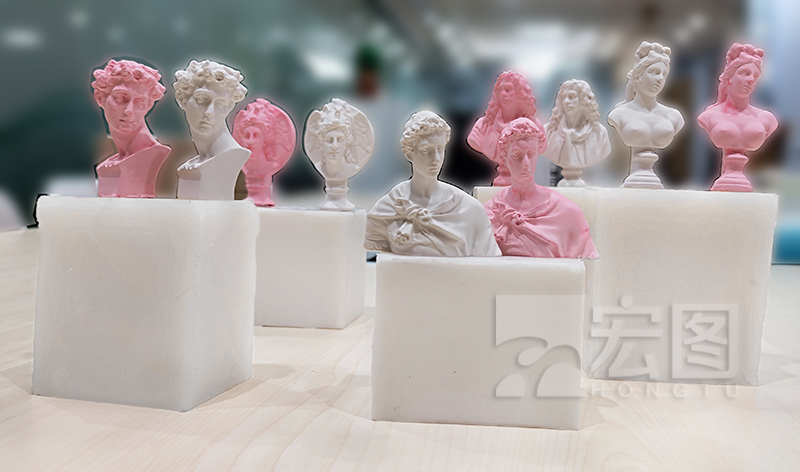 DIY石膏雕塑硅膠模具 DIY石膏雕塑硅膠模具