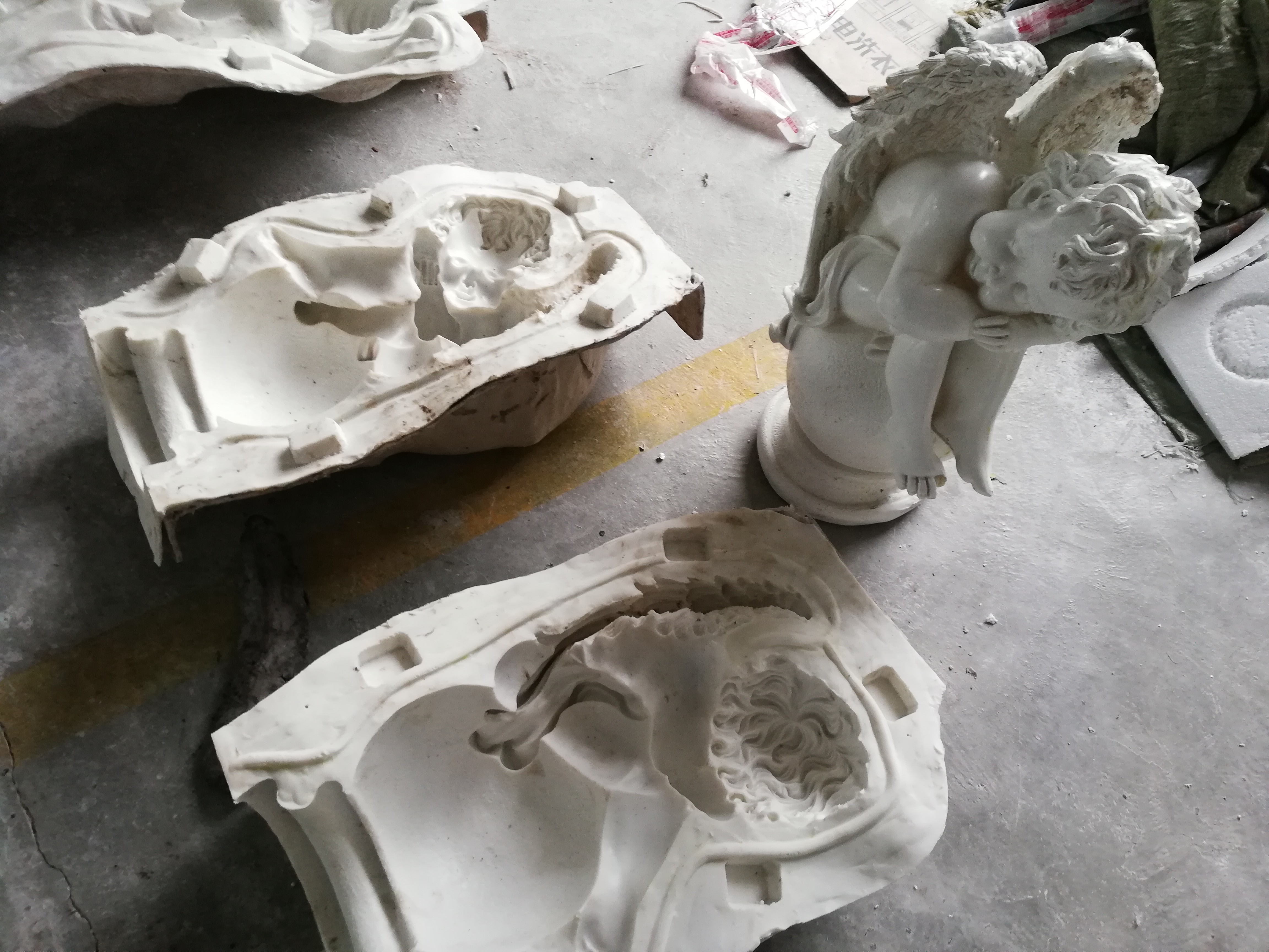 縮合型模具硅膠怎么開分片模 ？